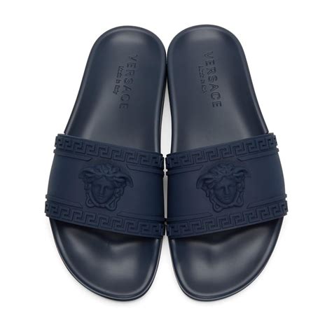 versace flip flops men's|versace slides for men.